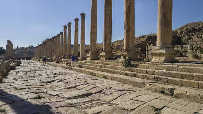 268 - Jordania - Jerash - Cardo Maximus o avenida de las columnas